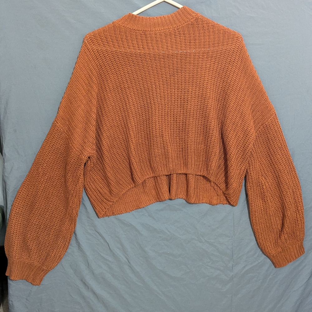 Forever 21 Women's Sweater in Rust Orange